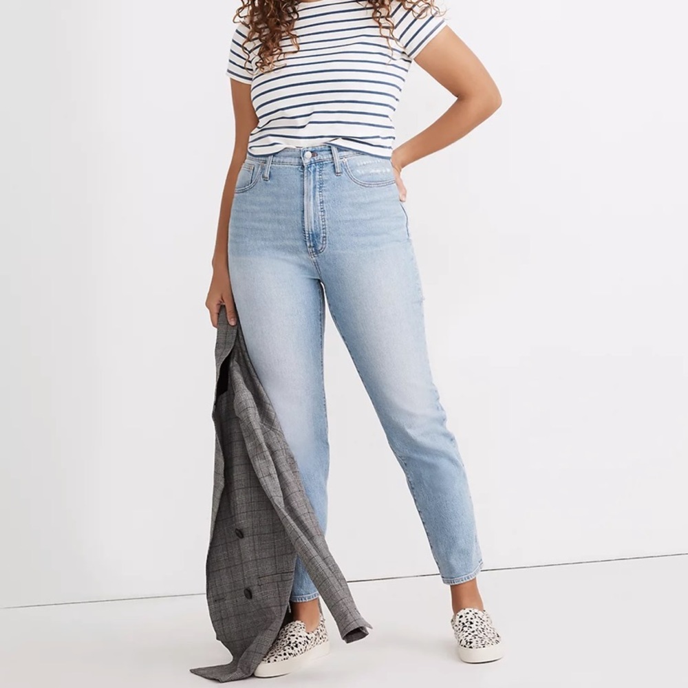 Madewell Curvy Perfect Vintage Jean In Fiore Wash